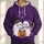 Cute Ghost Halloween Candy Pumpkin Scene for Cozy Autumn Parties and Trick-or-Treating All-over Print Hoodie (Lightweight) - 1