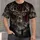 Whitetail Buck And Bowhunter Wilderness Scene For Deer Hunting Season Outdoorsman Gift All-over Print Unisex T-shirt - 4