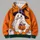 Cute Halloween Ghost Witch Hat and Pumpkin Bucket for Autumn Trick or Treat Parties All-over Print Hoodie (Lightweight) - 4