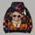 Shaggy Cow Witch with Pumpkins for Playful Halloween Nights, Autumn Parties and Fall Fun All-over Print Hoodie (Lightweight) - 5