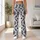 Black White Diamond Checks for Yoga Pilates Commutes and Everyday Wear Leggings - 12