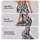 Black White Diamond Checks for Yoga Pilates Commutes and Everyday Wear Leggings - 2