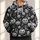 Creepy Pumpkin Skulls for Halloween Nights and Gothic Autumn Celebrations for Her All-over Print Hoodie (Lightweight) - 1