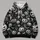 Creepy Pumpkin Skulls for Halloween Nights and Gothic Autumn Celebrations for Her All-over Print Hoodie (Lightweight) - 4