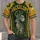 Gothic Jackalope and Moon for Folklore Parties, Retro Nights, and Fan Gatherings All-over Print Unisex T-shirt - 4