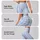 Pastel Blue Gingham Checks for Yoga, Pilates, and Everyday Activewear Leggings - 2