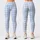 Pastel Blue Gingham Checks for Yoga, Pilates, and Everyday Activewear Leggings - 1