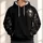 Gothic Skull Cameo and Rose Thistle Blooms for Halloween Night Out and Fall Celebrations All-over Print Hoodie (Lightweight) - 1