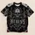 Gothic Skull and Blackletter Style for Halloween Parties and Dark Theme Events All-over Print Unisex T-shirt - 5