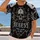 Gothic Skull and Blackletter Style for Halloween Parties and Dark Theme Events All-over Print Unisex T-shirt - 2
