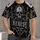 Gothic Skull and Blackletter Style for Halloween Parties and Dark Theme Events All-over Print Unisex T-shirt - 4