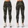 Olive Woodland Camo Motif for Yoga, Pilates, Gym Training and Everyday Casual Style Leggings - 3