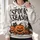 Spooky Season Pumpkins And Black Cats For Halloween Parties And Crisp Autumn Nights All-over Print Hoodie (Lightweight) - 2