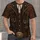 Western Cowboy Stars And Horseshoes For Rodeo Events And Everyday Ranch Style All-over Print Unisex T-shirt - 4