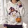 Kawaii Ghost Witch Hat Candy Scene for Cozy Halloween Celebrations and Autumn Nights All-over Print Hoodie (Lightweight) - 2