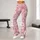 Blush Pink Daisies for Yoga, Pilates and Everyday Casual Style Leggings - 11