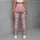Blush Pink Daisies for Yoga, Pilates and Everyday Casual Style Leggings - 4