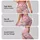 Blush Pink Daisies for Yoga, Pilates and Everyday Casual Style Leggings - 2