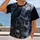 Gothic Raven, Full Moon Castle and Skull for Halloween Nights and Dark Fantasy Fans All-over Print Unisex T-shirt - 2