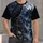 Gothic Raven, Full Moon Castle and Skull for Halloween Nights and Dark Fantasy Fans All-over Print Unisex T-shirt - 1