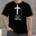 Distressed Faith Cross and Christian Message for Everyday Worship and Casual Wear for Men All-over Print Unisex T-shirt - 4