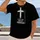 Distressed Faith Cross and Christian Message for Everyday Worship and Casual Wear for Men All-over Print Unisex T-shirt - 2
