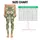 Sage Green Daisy Blooms for Yoga, Pilates, Travel, and Everyday Outings Leggings - 1