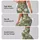 Sage Green Daisy Blooms for Yoga, Pilates, Travel, and Everyday Outings Leggings - 8