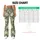 Sage Green Daisy Blooms for Yoga, Pilates, Travel, and Everyday Outings Leggings - 7