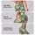 Sage Green Daisy Blooms for Yoga, Pilates, Travel, and Everyday Outings Leggings - 2