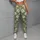 Sage Green Daisy Blooms for Yoga, Pilates, Travel, and Everyday Outings Leggings - 6