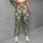 Sage Green Daisy Blooms for Yoga, Pilates, Travel, and Everyday Outings Leggings - 4