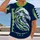 Fierce Eagle Football Spirit for Game Day, Training, and Northwest Sports Fans All-over Print Unisex T-shirt - 2