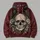 Gothic Skull, Crow, Rose and Mushroom Art for Halloween Nights and Dark Aesthetic Fans All-over Print Hoodie (Lightweight) - 5