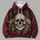 Gothic Skull, Crow, Rose and Mushroom Art for Halloween Nights and Dark Aesthetic Fans All-over Print Hoodie (Lightweight) - 4