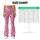 Pink Leopard Spots for Studio Training, Yoga Sessions, and Weekend Athleisure for Women Leggings - 7