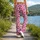 Pink Leopard Spots for Studio Training, Yoga Sessions, and Weekend Athleisure for Women Leggings - 12