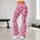 Pink Leopard Spots for Studio Training, Yoga Sessions, and Weekend Athleisure for Women Leggings - 10