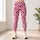 Pink Leopard Spots for Studio Training, Yoga Sessions, and Weekend Athleisure for Women Leggings - 4