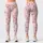 Blush Pink Bunny, Carrot And Strawberry Motifs For Yoga, Pilates And Everyday Wear Leggings - 1