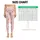Blush Pink Bunny, Carrot And Strawberry Motifs For Yoga, Pilates And Everyday Wear Leggings - 3