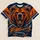 Roaring Orange Bear Head for Game Day Cheer and Football Fan Gatherings All Season All-over Print Unisex T-shirt - 1