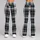 Mint Accent Tartan Plaid for Pilates, Gym Workouts, and Everyday Casual Style Leggings - 9