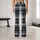 Mint Accent Tartan Plaid for Pilates, Gym Workouts, and Everyday Casual Style Leggings - 10
