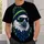 Bald Eagle Mascot With Knit Beanie And Sunglasses For School Spirit And Game Day Fans All-over Print Unisex T-shirt - 5