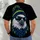 Bald Eagle Mascot With Knit Beanie And Sunglasses For School Spirit And Game Day Fans All-over Print Unisex T-shirt - 6