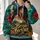 Boricua Witch Moonlit Halloween Celebration for Puerto Rican Culture Enthusiasts All-over Print Hoodie (Lightweight) - 2