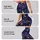 Apricot Stars And Teal Starlight For Yoga, Pilates, And Everyday Outings Leggings - 8