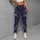 Apricot Stars And Teal Starlight For Yoga, Pilates, And Everyday Outings Leggings - 6
