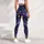 Apricot Stars And Teal Starlight For Yoga, Pilates, And Everyday Outings Leggings - 5